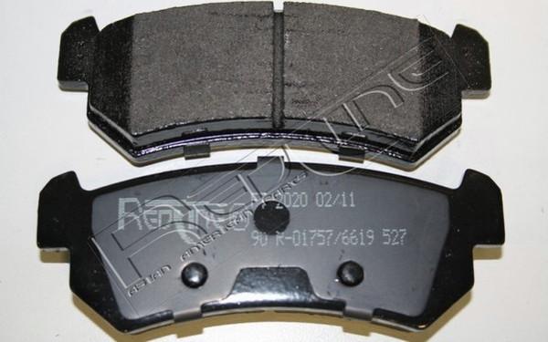 Red Line 27CV031 - Brake Pad Set, disc brake autospares.lv