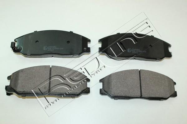 Red Line 27HY052 - Brake Pad Set, disc brake autospares.lv