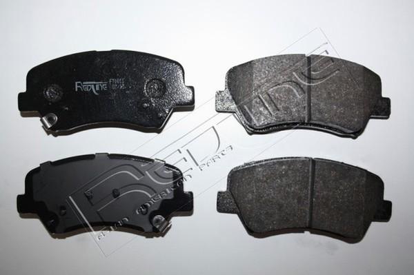 Red Line 27HY077 - Brake Pad Set, disc brake autospares.lv