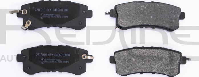 Red Line 27IF010 - Brake Pad Set, disc brake autospares.lv