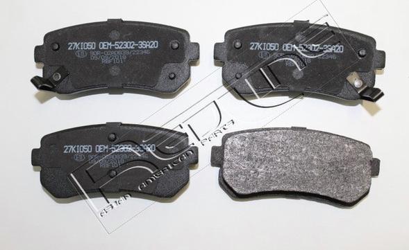 Red Line 27KI050 - Brake Pad Set, disc brake autospares.lv