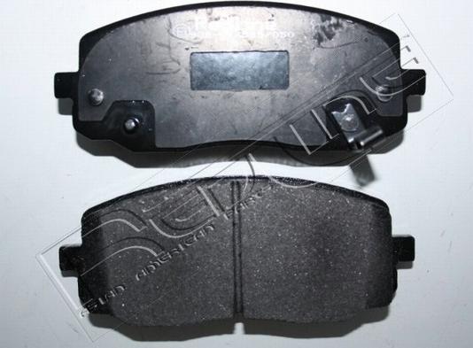 Red Line 27KI034 - Brake Pad Set, disc brake autospares.lv