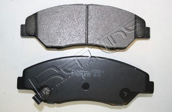 Red Line 27KI031 - Brake Pad Set, disc brake autospares.lv