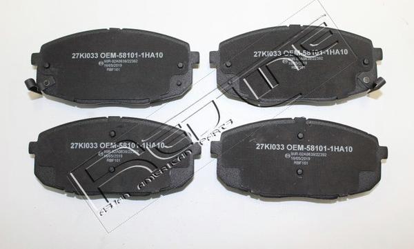 Red Line 27KI033 - Brake Pad Set, disc brake autospares.lv