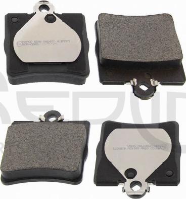 Red Line 27ME004 - Brake Pad Set, disc brake autospares.lv