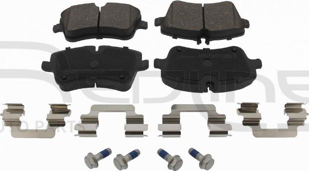 Red Line 27ME006 - Brake Pad Set, disc brake autospares.lv