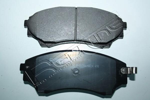 Red Line 27MZ021 - Brake Pad Set, disc brake autospares.lv