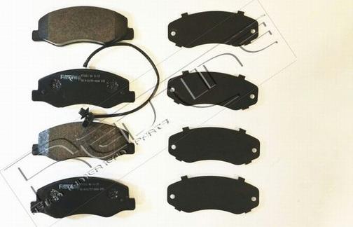 Red Line 27NI057 - Brake Pad Set, disc brake autospares.lv