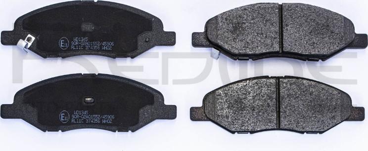 Red Line 27NI068 - Brake Pad Set, disc brake autospares.lv