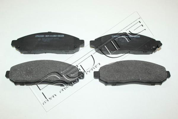 Red Line 27NI020 - Brake Pad Set, disc brake autospares.lv