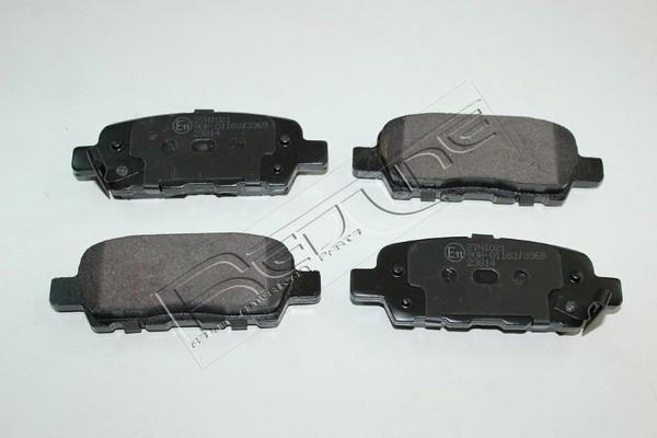 Red Line 27NI021 - Brake Pad Set, disc brake autospares.lv