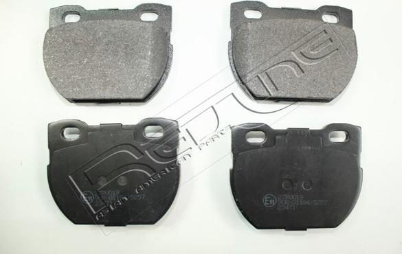 Red Line 27RV019 - Brake Pad Set, disc brake autospares.lv