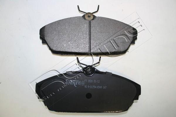 Red Line 27TA001 - Brake Pad Set, disc brake autospares.lv