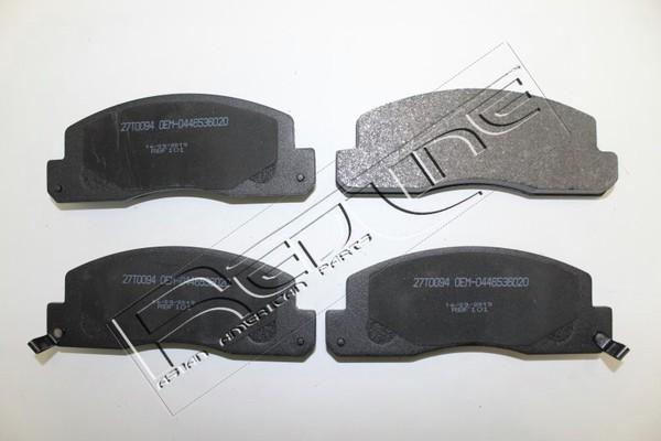 Red Line 27TO094 - Brake Pad Set, disc brake autospares.lv