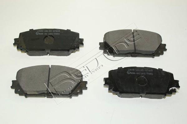 Red Line 27TO045 - Brake Pad Set, disc brake autospares.lv