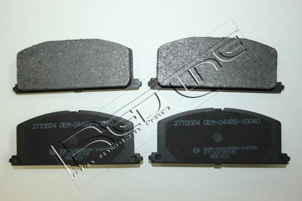 Red Line 27TO004 - Brake Pad Set, disc brake autospares.lv