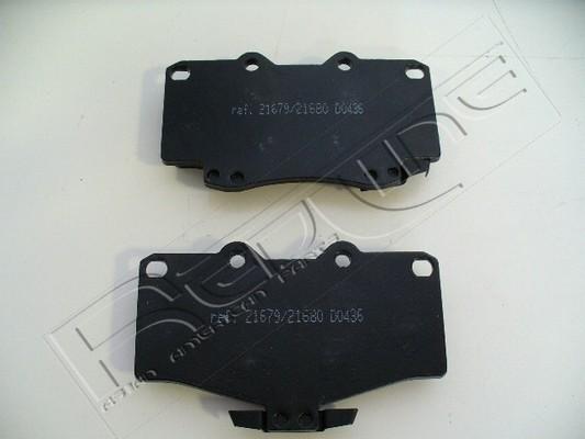 Red Line 27TO016 - Brake Pad Set, disc brake autospares.lv