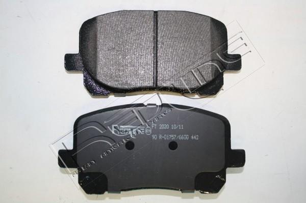 Red Line 27TO035 - Brake Pad Set, disc brake autospares.lv