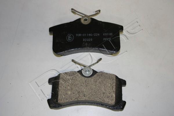 Red Line 27TO033 - Brake Pad Set, disc brake autospares.lv