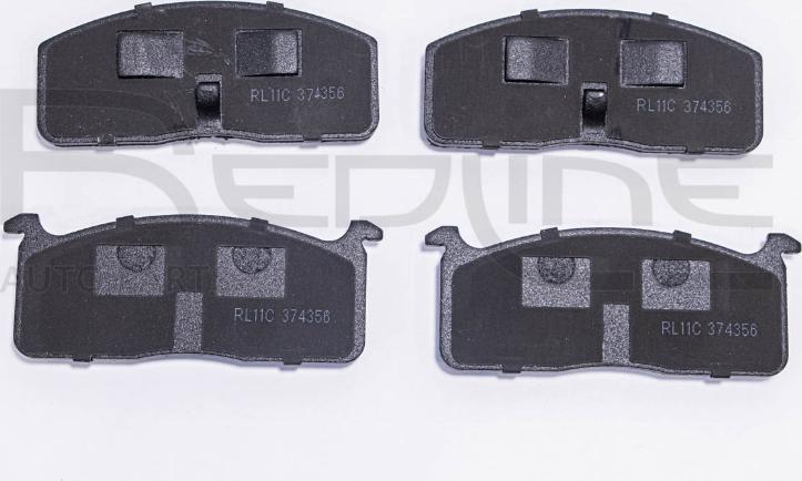 Red Line 27TO105 - Brake Pad Set, disc brake autospares.lv