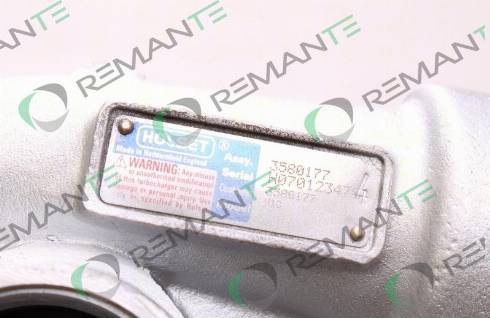 REMANTE 003-001-001738R - Charger, charging system autospares.lv