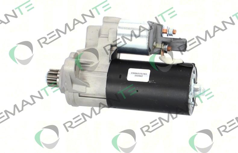 REMANTE 011-001-000059R - Starter autospares.lv