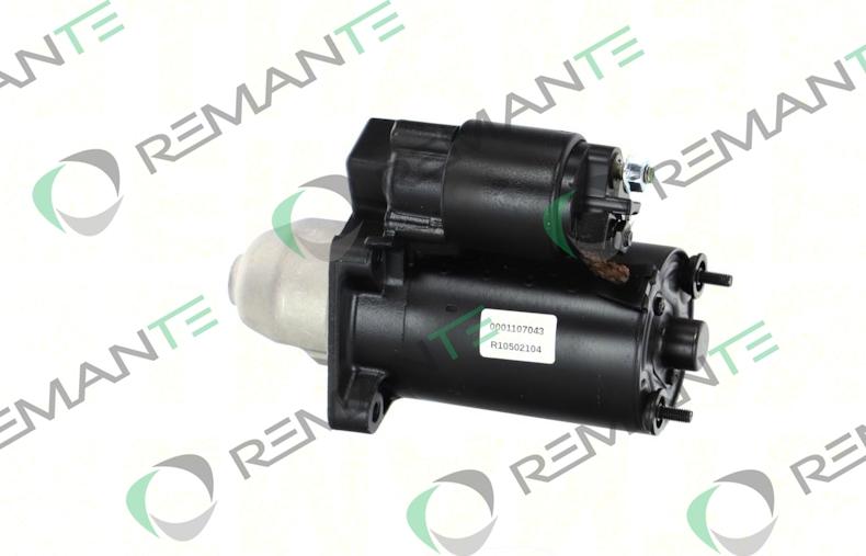 REMANTE 011-001-000021R - Starter autospares.lv