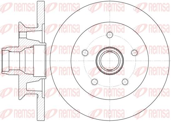 Remsa 6415.00 - Brake Disc autospares.lv