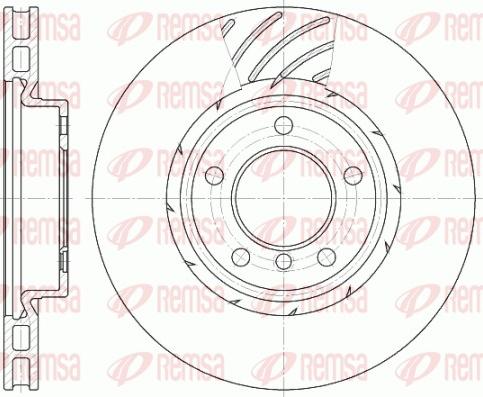 Remsa 6508.11 - Brake Disc autospares.lv