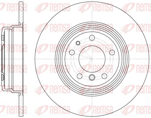 Remsa 6510.00 - Brake Disc autospares.lv