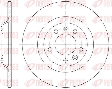 Remsa 6690.00 - Brake Disc autospares.lv