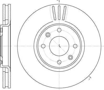 Metelli 23-0566 - Brake Disc autospares.lv