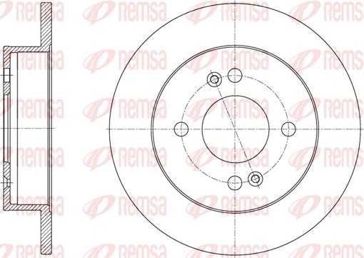 Motaquip LVBD1789 - Brake Disc autospares.lv