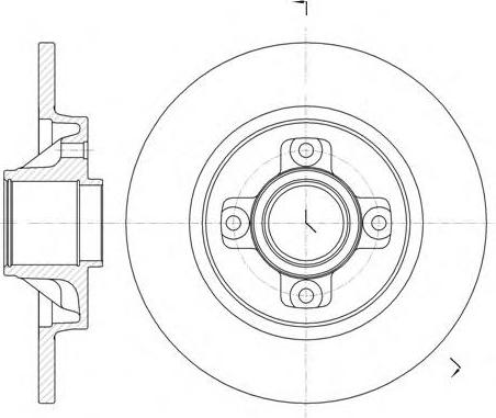 Remsa 61058.20 - Brake Disc autospares.lv