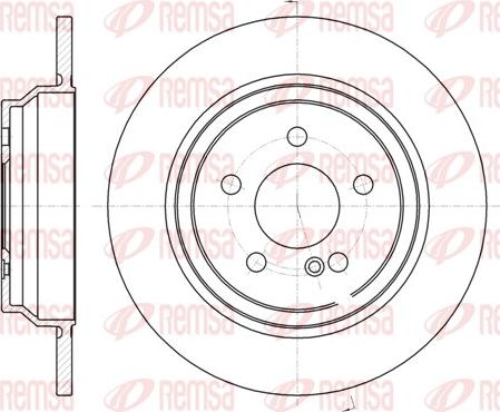 Remsa 61033.00 - Brake Disc autospares.lv