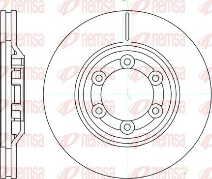 Remsa 61193.10 - Brake Disc autospares.lv