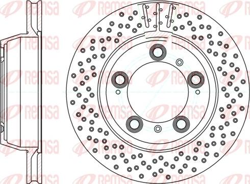 Remsa 61146.10 - Brake Disc autospares.lv