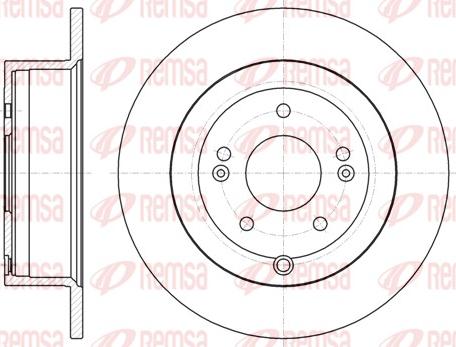 Remsa 61106.00 - Brake Disc autospares.lv