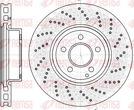 Remsa 61185.10 - Brake Disc autospares.lv