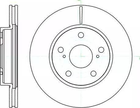 RIDER RD.3325.DF4810 - Brake Disc autospares.lv