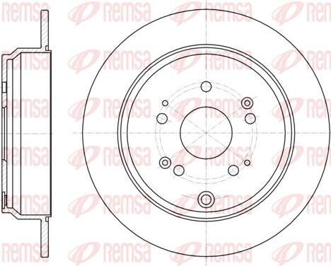 Remsa 61174.00 - Brake Disc autospares.lv