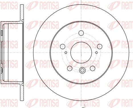 Remsa 61327.00 - Brake Disc autospares.lv