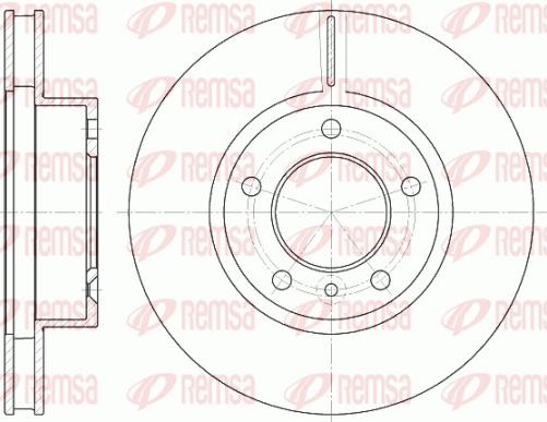 Remsa 6802.10 - Brake Disc autospares.lv