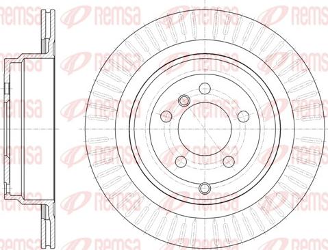 Remsa 62064.10 - Brake Disc autospares.lv