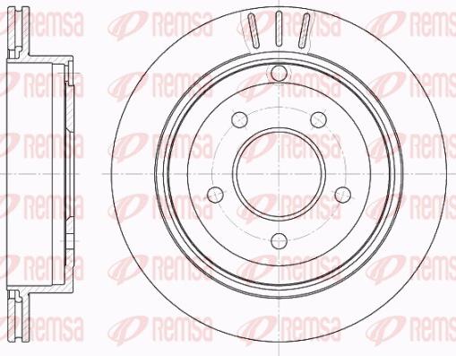 Remsa 62006.10 - Brake Disc autospares.lv