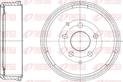 Remsa 62030.00 - Brake Disc autospares.lv