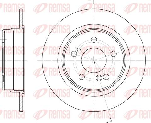 Remsa 6271.00 - Brake Disc autospares.lv