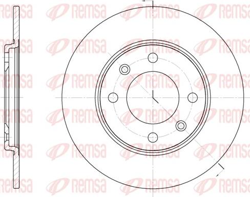 Remsa 6714.00 - Brake Disc autospares.lv