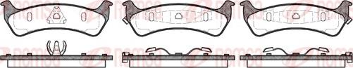 Remsa 0470.02 - Brake Pad Set, disc brake autospares.lv