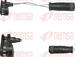 Remsa 001043 - Warning Contact, brake pad wear autospares.lv